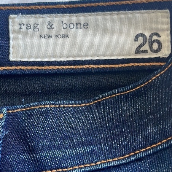 RAG & Bone High Rise Ankle Jeans - Picture 10 of 13